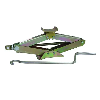 Heavy Duty 2 Ton Capacity Manual Scissor Jack With Handle for Hatchback Cars, Auto Rickshaws - 383 mm Maximum Lifting Height 